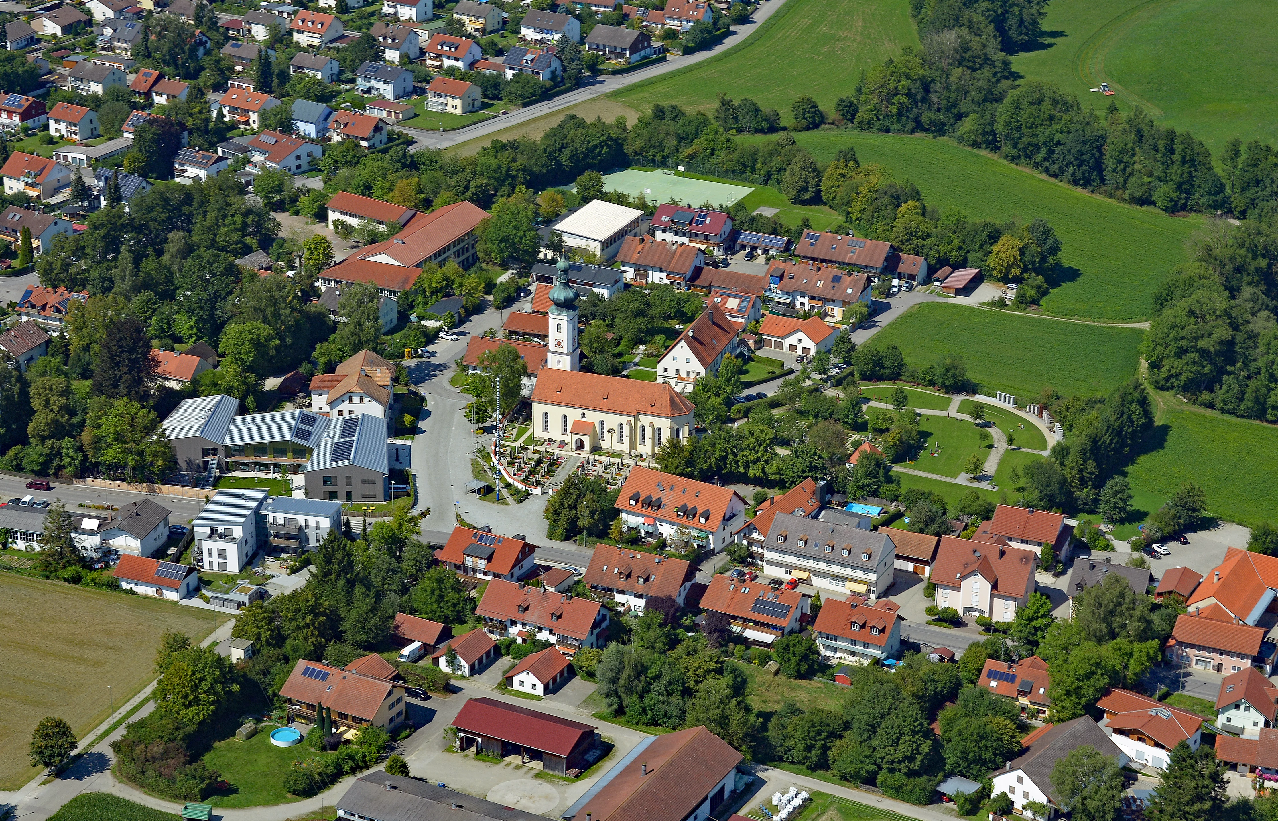 Luftbild Walpertskirchen